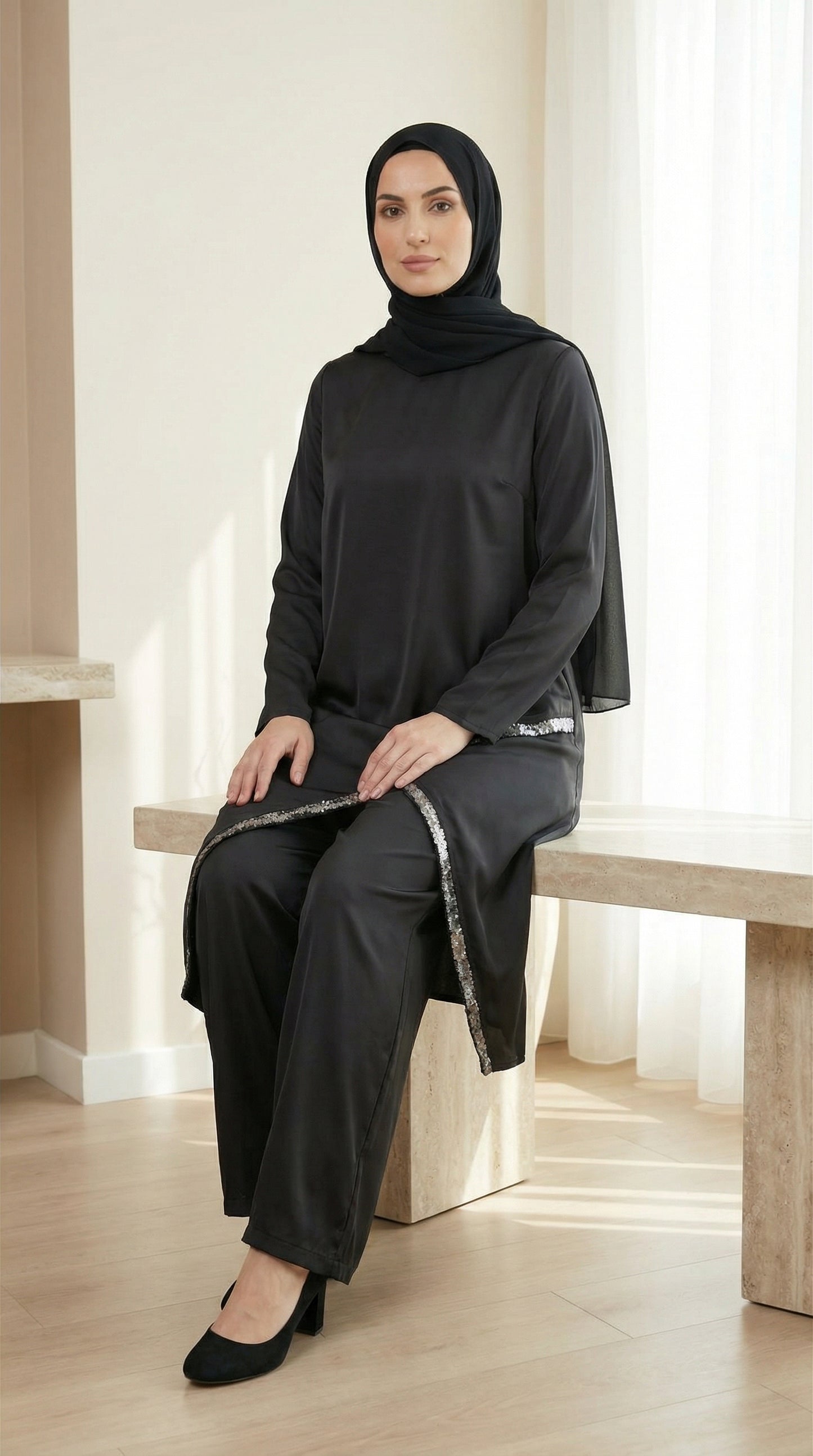 Hüma Tunik ve Pantolon Set