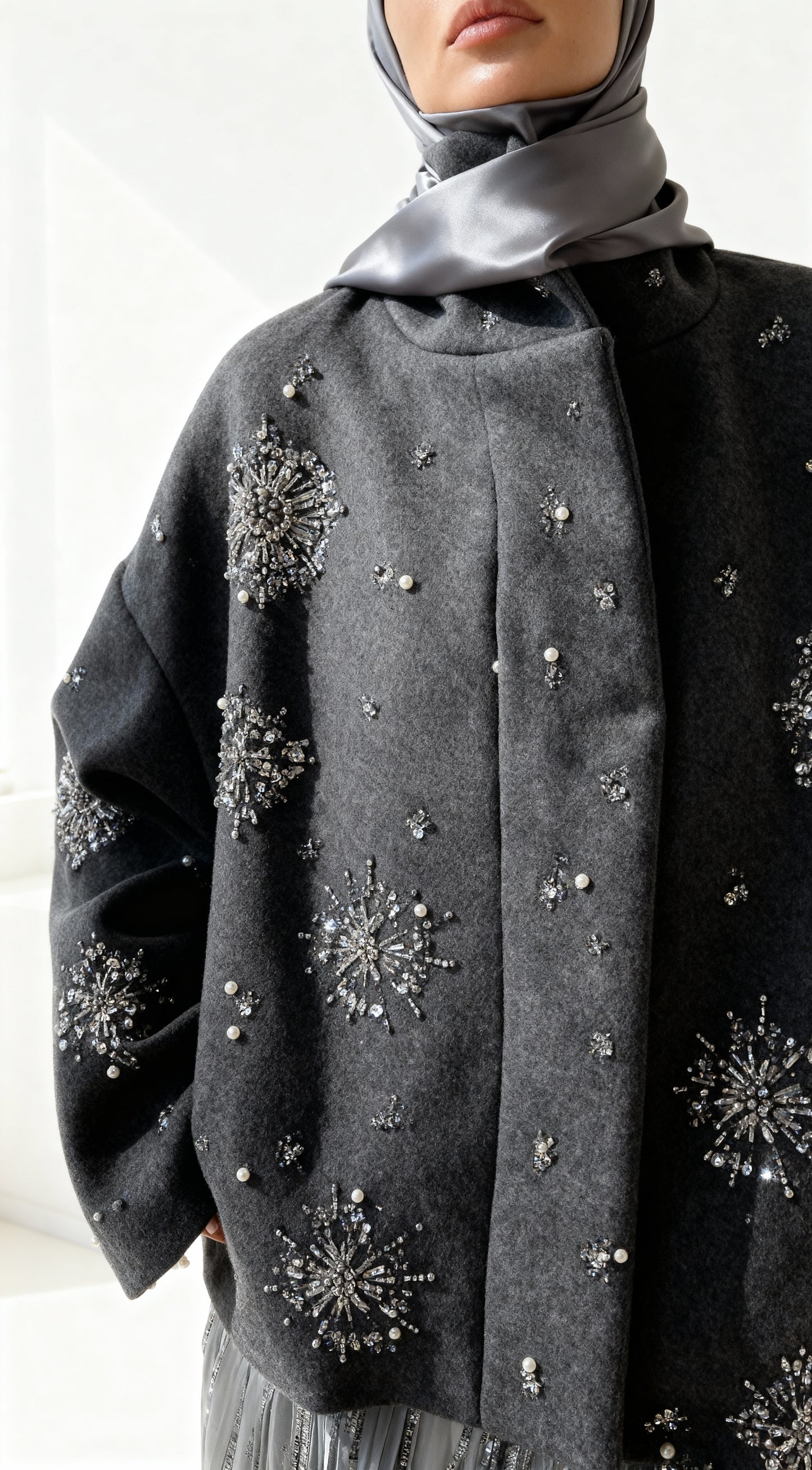 Zülal Taşlı Kaşe Ceket