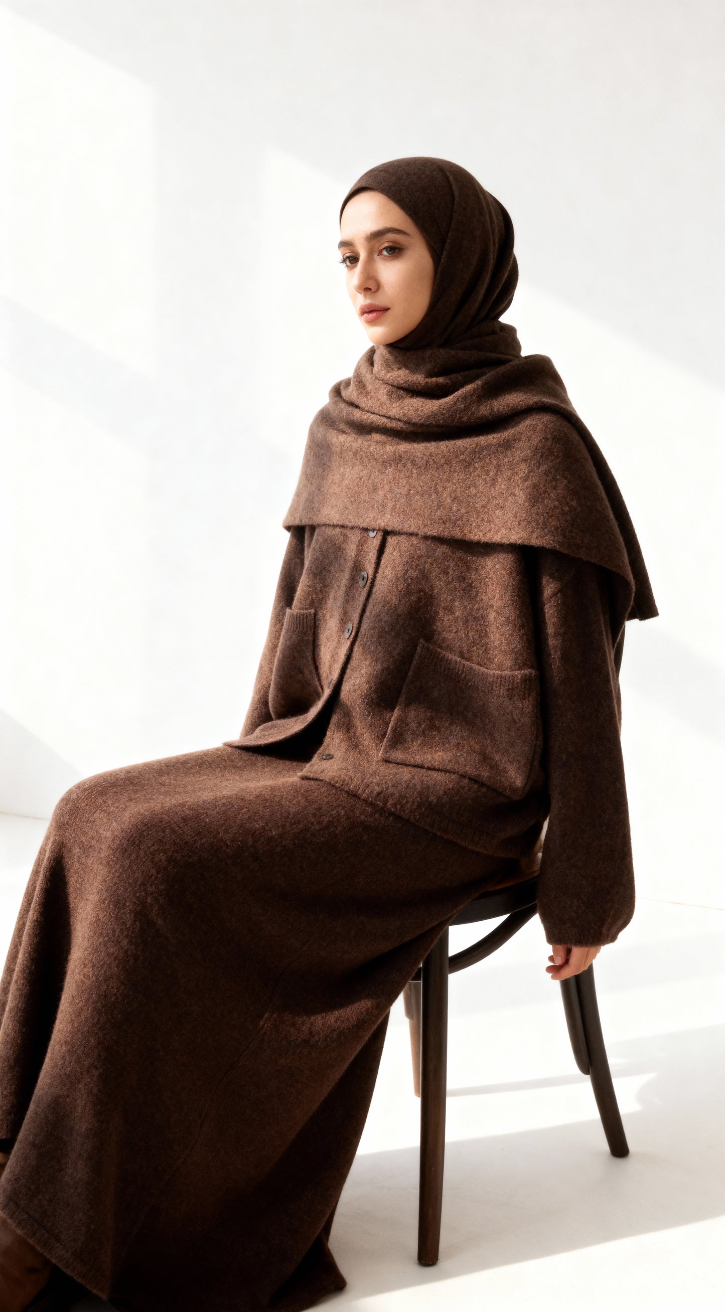 Belinay Kahverengi 3'lü Set