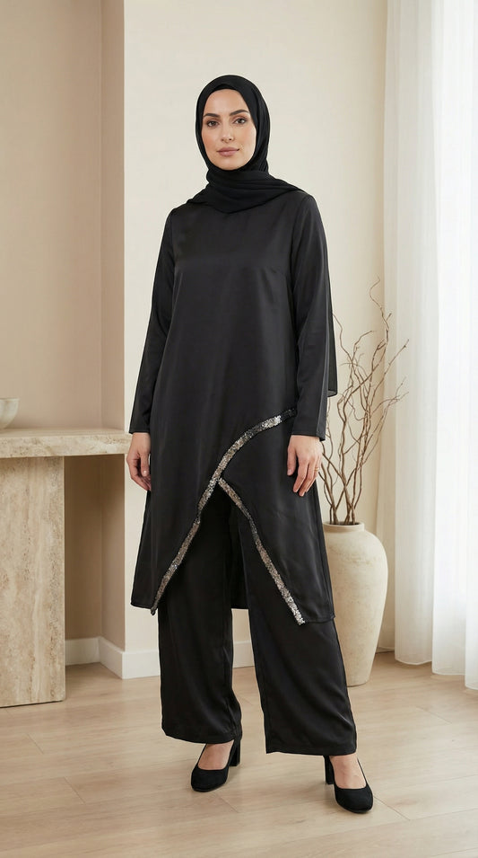 Hüma Tunik ve Pantolon Set