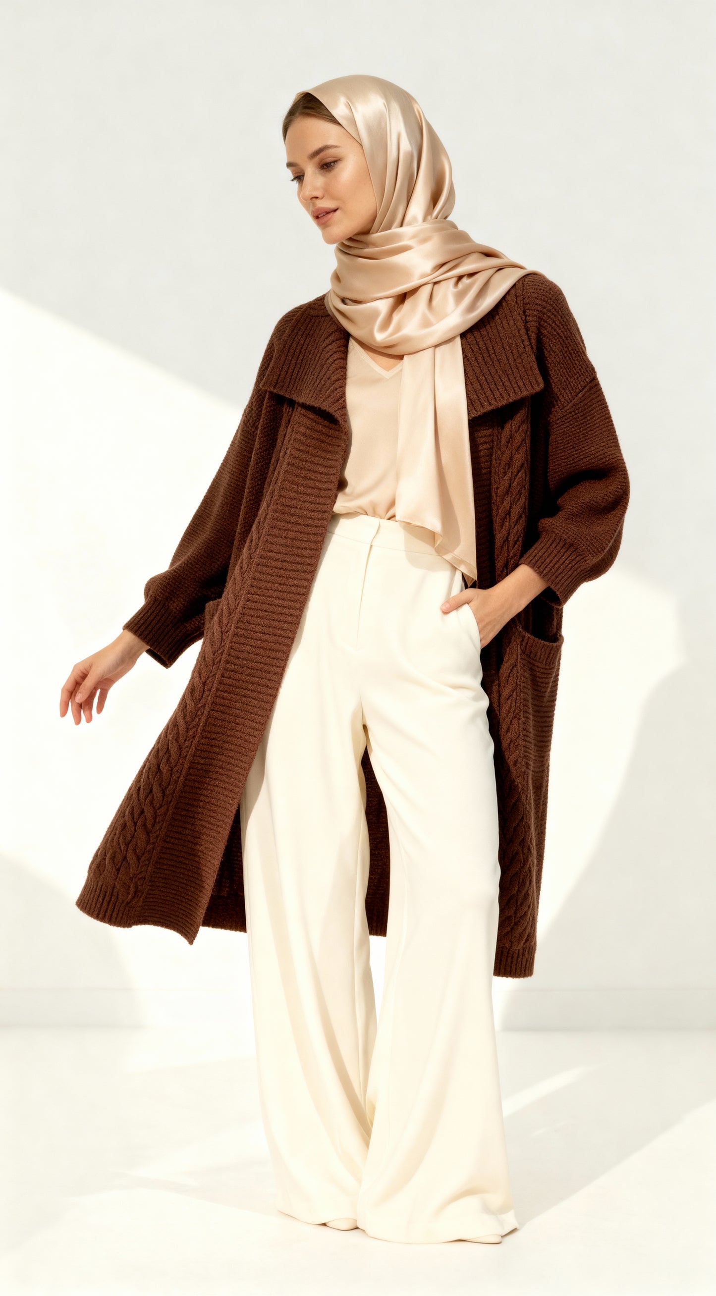 Dalya Kahverengi Hırka