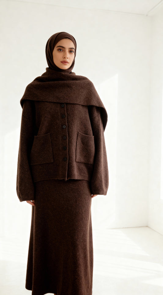 Belinay Kahverengi 3'lü Set